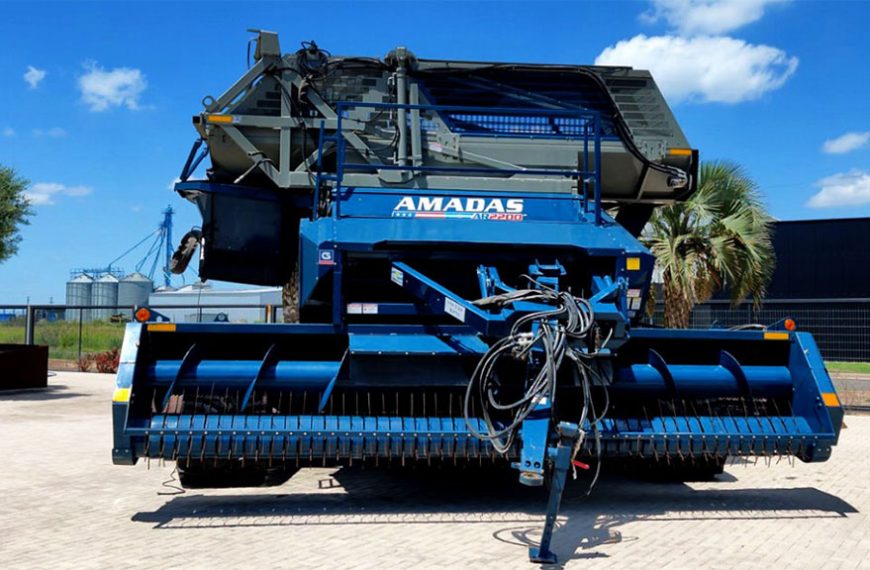 Amadas comenzará a fabricar cosechadoras de maní en Brasil